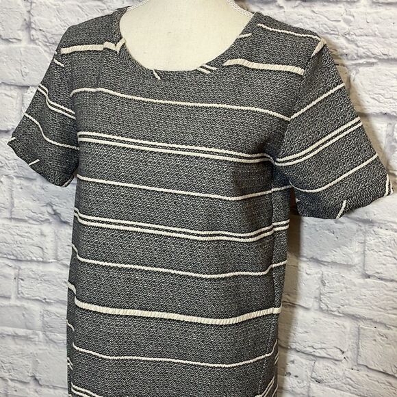Ichi Ponnie Blue And White Striped Summer Dress Size Small - Picture 4 of 13